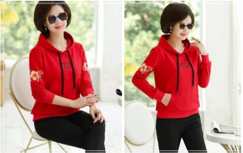 40岁女人适合卫衣推荐 好看时尚显瘦显好身材-八凡集