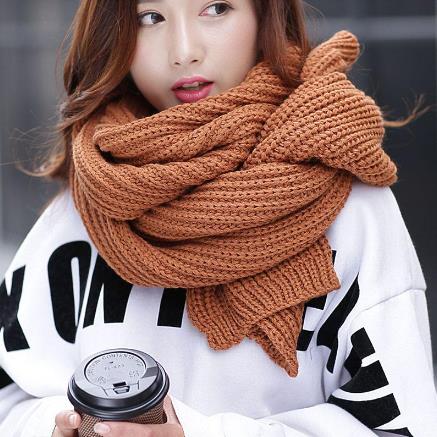 长围巾的各种围法 如何围围巾好看-八凡集