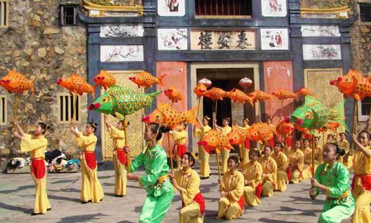 从黄土地上带来的风俗——鲤鱼灯舞-八凡集