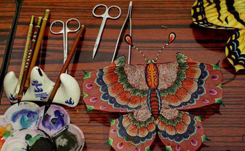 传统手工,扎风筝-八凡集