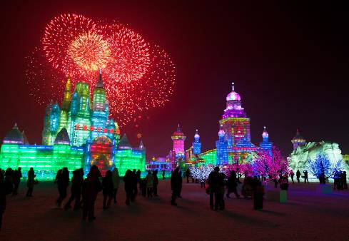 中国古代民间艺术之冰灯-八凡集