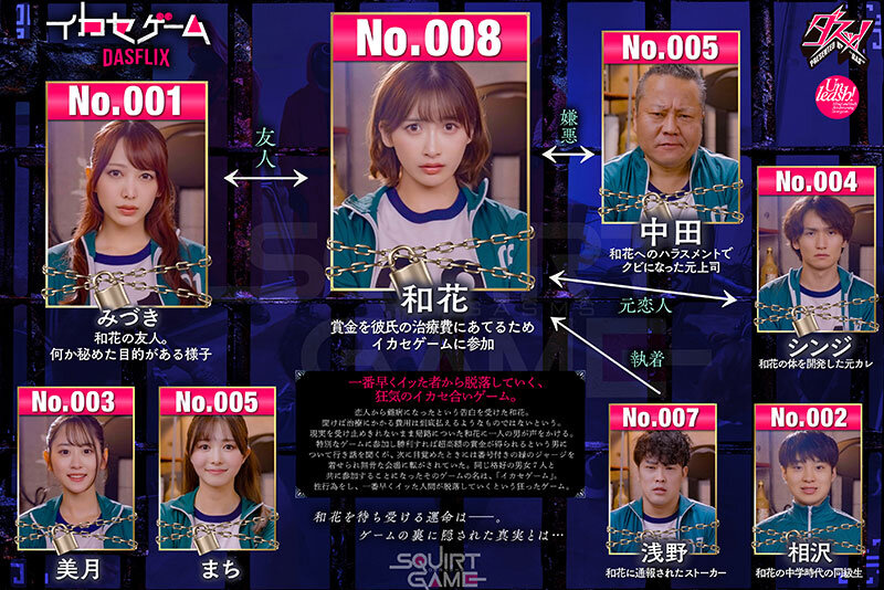 「AV版鱿鱼游戏」合演品番作品DASS-534介绍及预览-八凡集